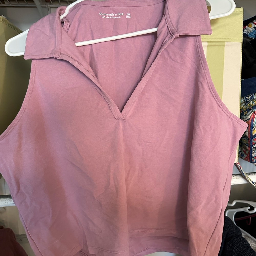 Abercrombie & Fitch Mauve Tank Top
